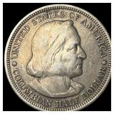 1893 Columbian Exposition Half Dollar CLOSELY UNCI