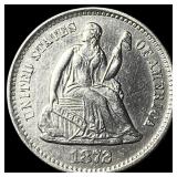 1872-S Silver Half Dime CHOICE BU