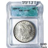 1896-O Morgan Silver Dollar ICG AU55