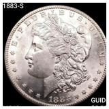 1883-S Morgan Silver Dollar CHOICE BU