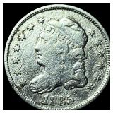 1835 Capped Bust Silver 5 Cents LIGHTLY CIRCULATED