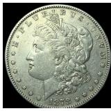 1878-S Silver Morgan Dollar CLOSELY UNCIRCULATED