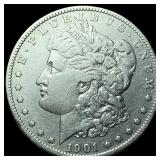 1901-S Silver Morgan Dollar NEARLY UNCIRCULATED