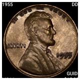 1955 DDO Wheat Cent CHOICE BU