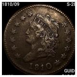 1810/09 S-281 Classic Head Large Cent HIGH GRADE