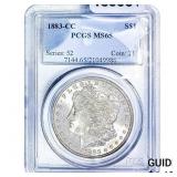 1883-CC $10 Gold Eagle PCGS MS65