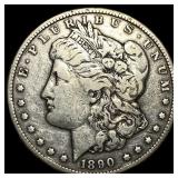 1890-CC Silver Morgan Dollar NEARLY UNCIRCULATED