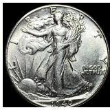 1940 Silver Walking Liberty Half Dollar UNCIRCULAT