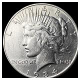 1934 Silver Peace Dollar HIGH GRADE