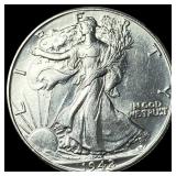 1942 Walking Liberty Half Dollar UNCIRCULATED