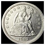 1857 Seated Liberty Dime UNCIRCULATED