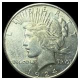 1924 Peace Silver Dollar UNCIRCULATED