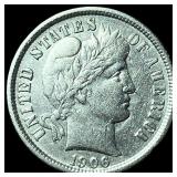 1906-O Silver Barber Dime CLOSELY UNCIRCULATED