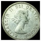 1961 Canada Silver 10 Cents HIGH GRADE