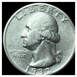 1932-S Silver Washington Quarter UNCIRCULATED