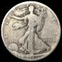 1921-S Silver Walking Liberty Half Dollar  LIGHTL