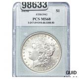 1896 Morgan Silver Dollar PCS MS68