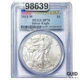 2015-W Silver Eagle PCGS SP70