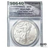 2011-W Silver Eagle ANACS SP70
