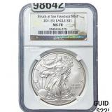 2011-S Silver Eagle NGC MS70