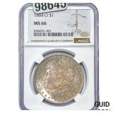 1884-O  NGC MS66