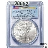 2012-W Silver Eagle PCGS MS70