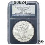 2012-S Silver Eagle NGC MS70