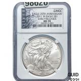 2011-W Silver Eagle NGC MS70