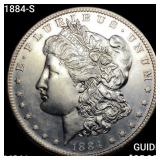 1884-S Morgan Silver Dollar UNCIRCULATED