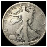 1921 Silver Walking Liberty Half Dollar  LIGHTLY