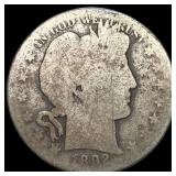 1892 Silver Barber Half Dollar NICELY  CIRCULATED