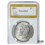 1903 Morgan Silver Dollar PGA MS63