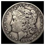 1895-S Silver Morgan Dollar NEARLY UNCIRCULATED