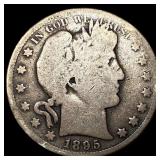 1895 Barber Half Dollar NICELY CIRCULATED