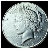 1926-S Silver Peace Dollar CHOICE BU