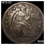 1873-CC Seated Liberty Dollar CLOSELY UNCIRCULATED