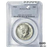 1964 Kennedy Half Dollar PCGS PR68