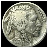 1917-D Buffalo Nickel LIGHTLY CIRCULATED