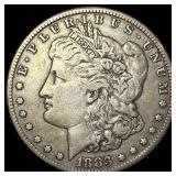 1883-CC Silver Morgan Dollar NEARLY  UNCIRCULATED