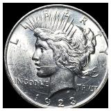 1923-D Peace Silver Dollar UNCIRCULATED