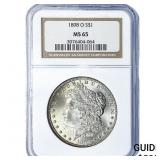 1898-O Morgan Silver Dollar NGC MS65