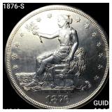1876-S Silver Trade Dollar UNCIRCULATED