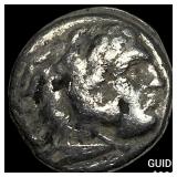 Macedonian Kingdom Alexander III Type Silver Drac