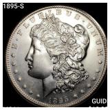 1895-S Morgan Silver Dollar UNCIRCULATED