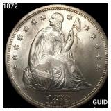1872 Seated Liberty Dollar UNCIRCULATED