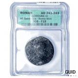 AD 241-243 Roman Empire Gordian III Bronze Sestert
