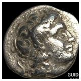 Daidochi Kingdoms Lysimachus I 306-281 BC Silver