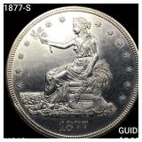 1877-S Silver Trade Dollar CHOICE BU