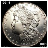 1901-S Morgan Silver Dollar CHOICE BU