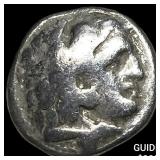 Macedonian Kingdom Alexander III Type Silver Drac